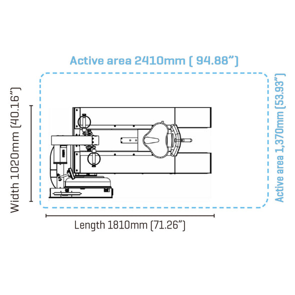 [FDF Fluid Exercise] E950 MEDICAL UBE 2022 Black - Commercial Arm Cycle & Ramp